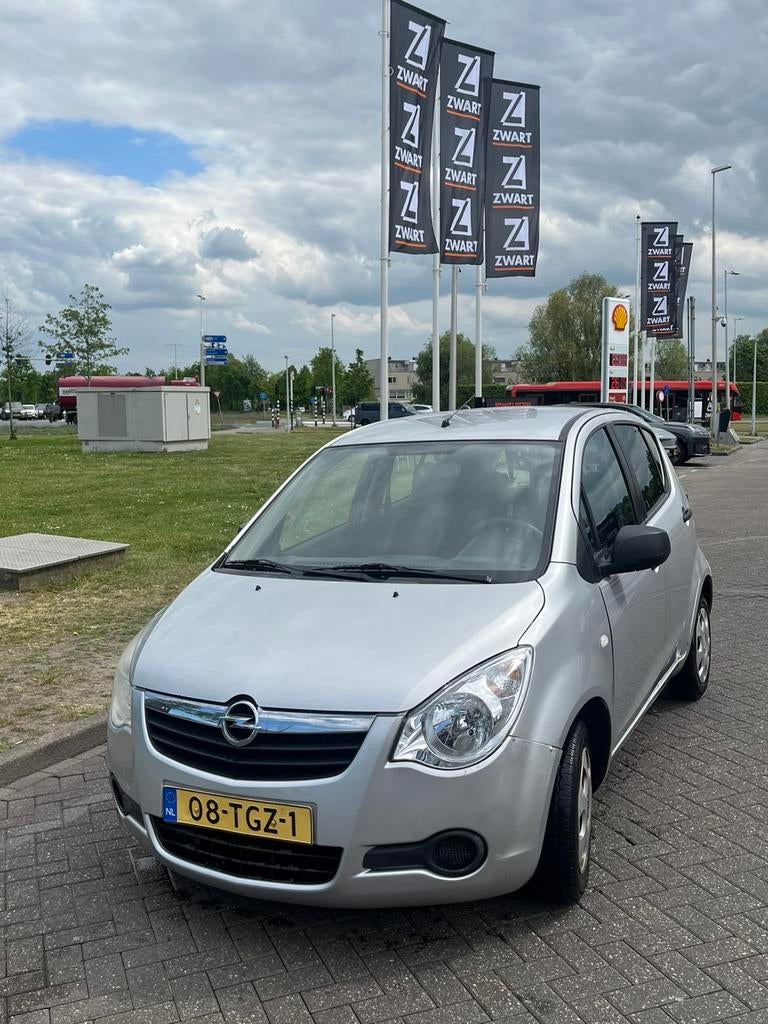 Opel Agila 1.0 12V 2012 Grijs, Auto's, 31 €/maand, Origineel Nederlands, Handgeschakeld, Particulier