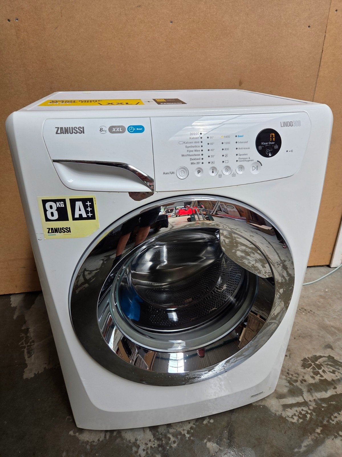 Zanussi Lindo 300 wasmachine 8 kg. A+++, Witgoed en Apparatuur, Wasmachines, Ophalen, Zanussi, Zanussi, Zo goed als nieuw