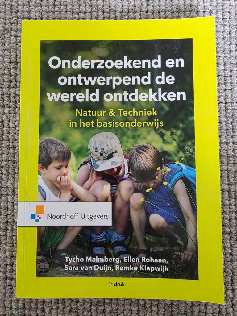 Onderzoekend en ontwerpend de wereld ontdekken, Boeken, Studieboeken en Cursussen, Nieuw, Remke Klapwijk; Tycho Malmberg; Ellen Rohaan; Sara van Duijn