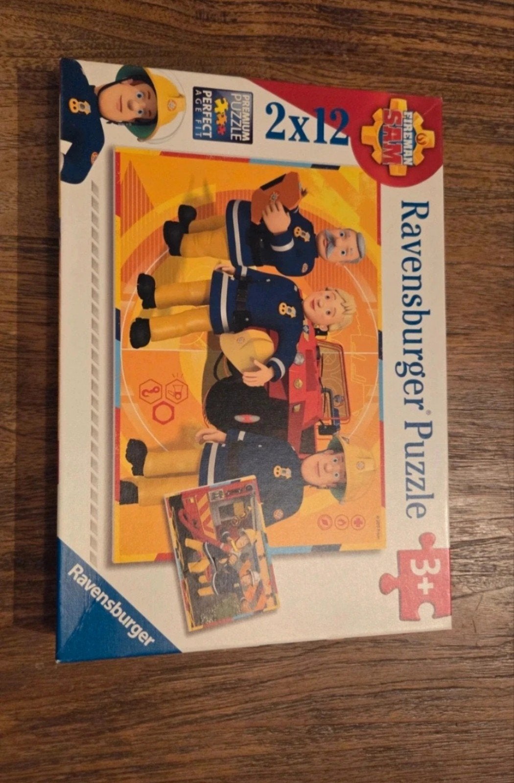 brandweerman Sam puzzels, Ophalen of Verzenden, 10 tot 50 stukjes, Zo goed als nieuw, 4 tot 6 jaar