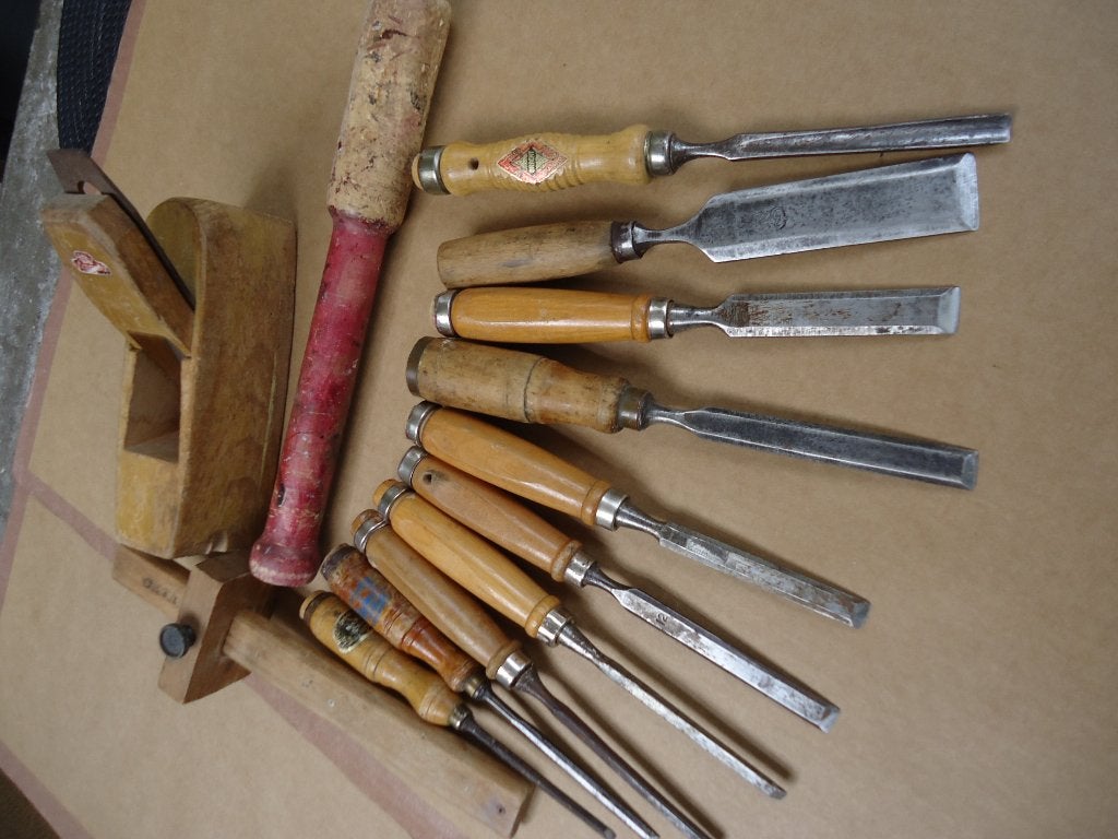 lot van Timmerman gereedschap - houtbewerking  - T.E.A.B., Ophalen of Verzenden