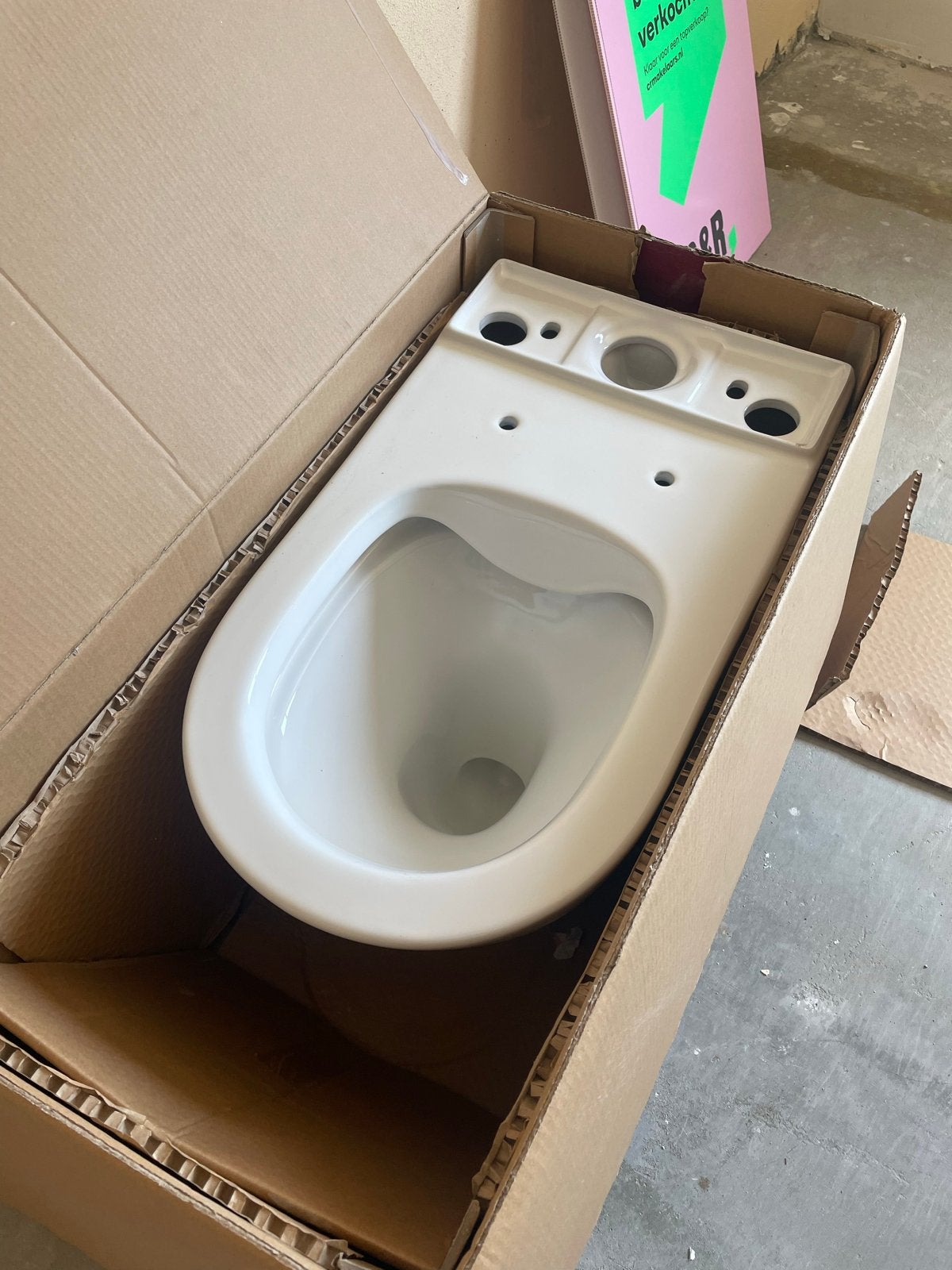 Nieuw Jungborn staand toilet - compleet in doos, Ophalen, Nieuw, Toilet