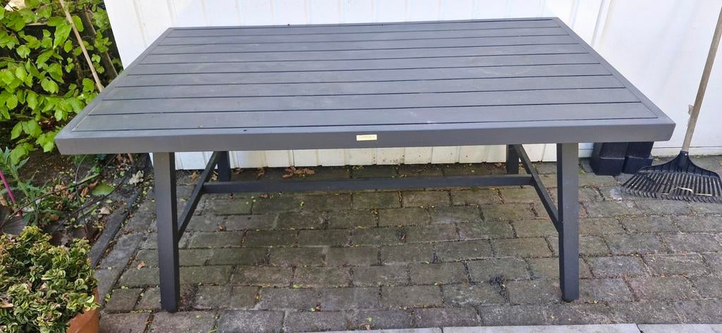 Garden Impressions tuintafel - Gebruikt, Tuin en Terras, Tuintafels, Ophalen, Gebruikt, Rechthoekig, Aluminium