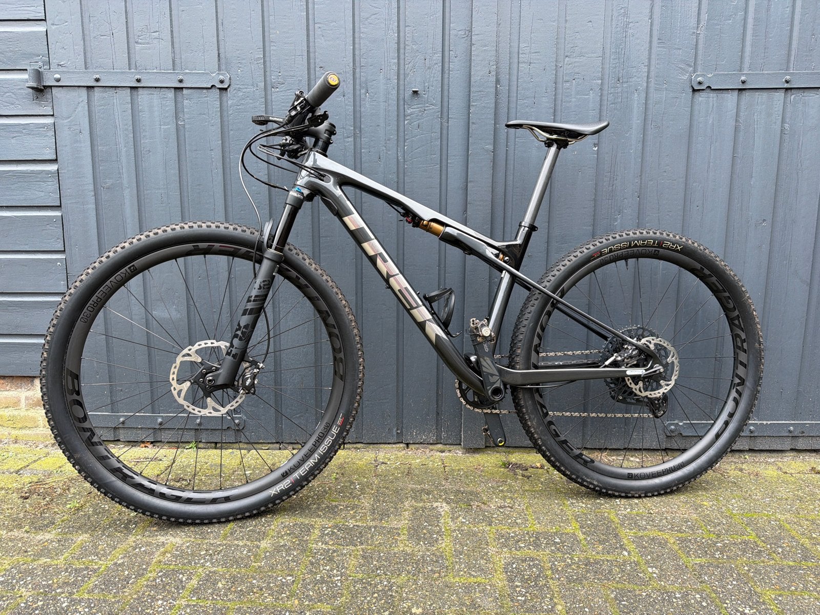 Trek Supercaliber 9.8 MTB - Maat M/L - Full Suspension, Fietsen en Brommers, Ophalen, Zo goed als nieuw, Schijfrem, Trek