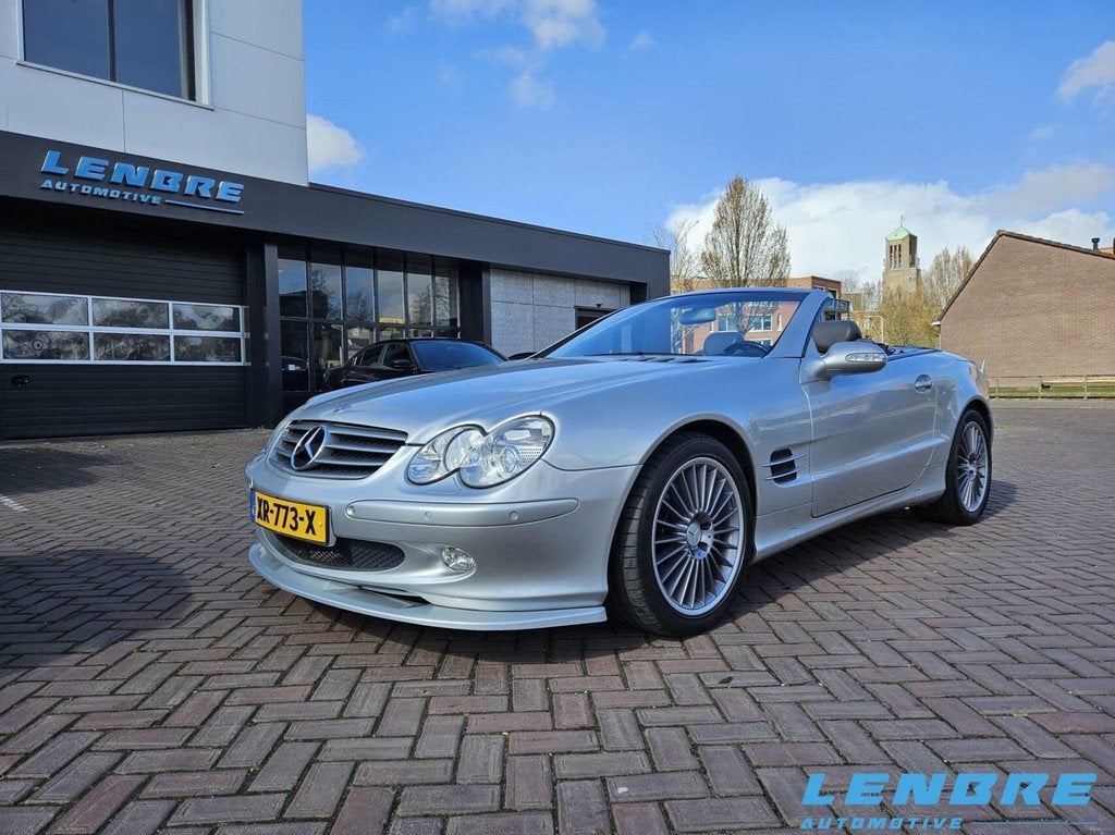 Mercedes SL-klasse 500, Auto's, Mercedes-Benz, Achterwielaandrijving, Gebruikt, 8 cilinders, Cabriolet