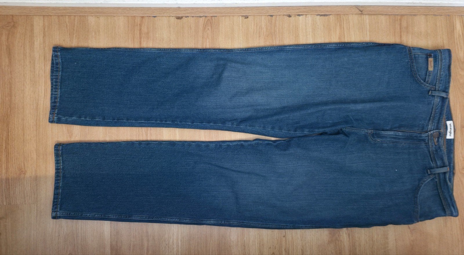 Nieuwe Wrangler Texas Authentic Straight Jeans W38 L34, W36 - W38 (confectie 52/54), Blauw, Wrangler, Ophalen of Verzenden