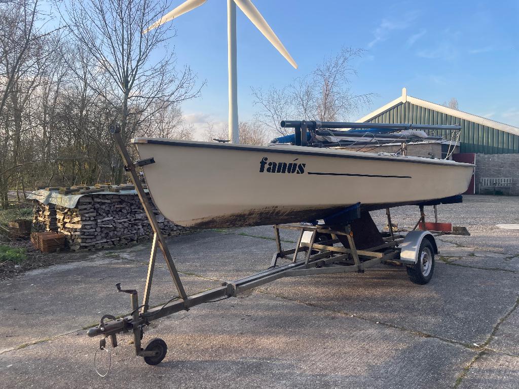 Complete Ottenhome Polyvalk + Yamaha 4-takt, Ophalen, Gebruikt, Benzine, Buitenboordmotor
