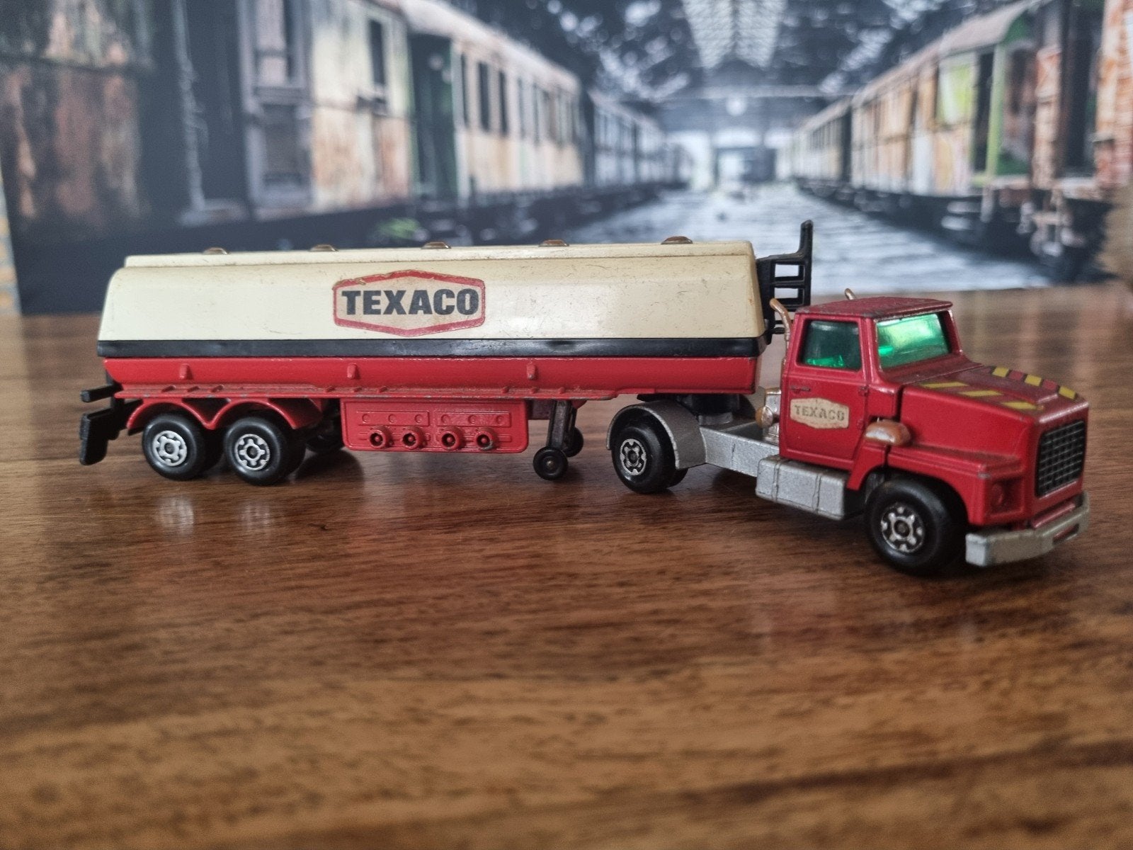 Matchbox Super Kings K-16 Texaco Tanker (1973), Ophalen of Verzenden, Gebruikt