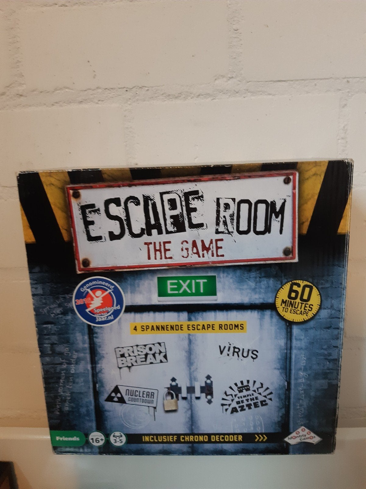 Escape Room The Game - Compleet met Chrono Decoder, Drie of vier spelers, Ophalen, Gebruikt, Identity Games