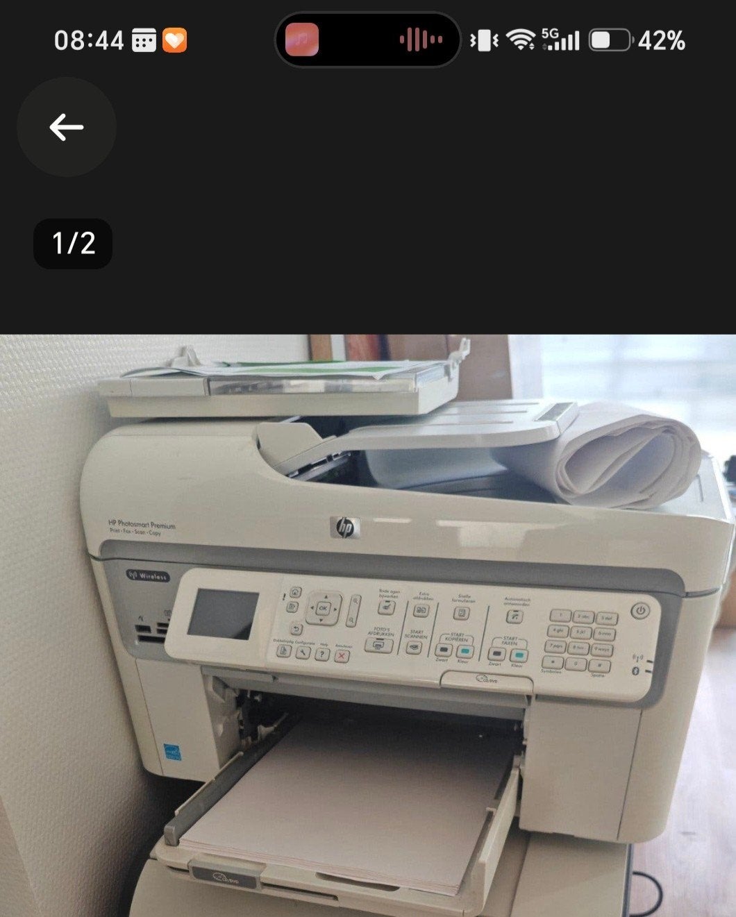 gratis HP PhotoSmart Premium en HP Color LaserJet cp2025, Computers en Software, Ophalen, Gebruikt, Inkjetprinter, All-in-one