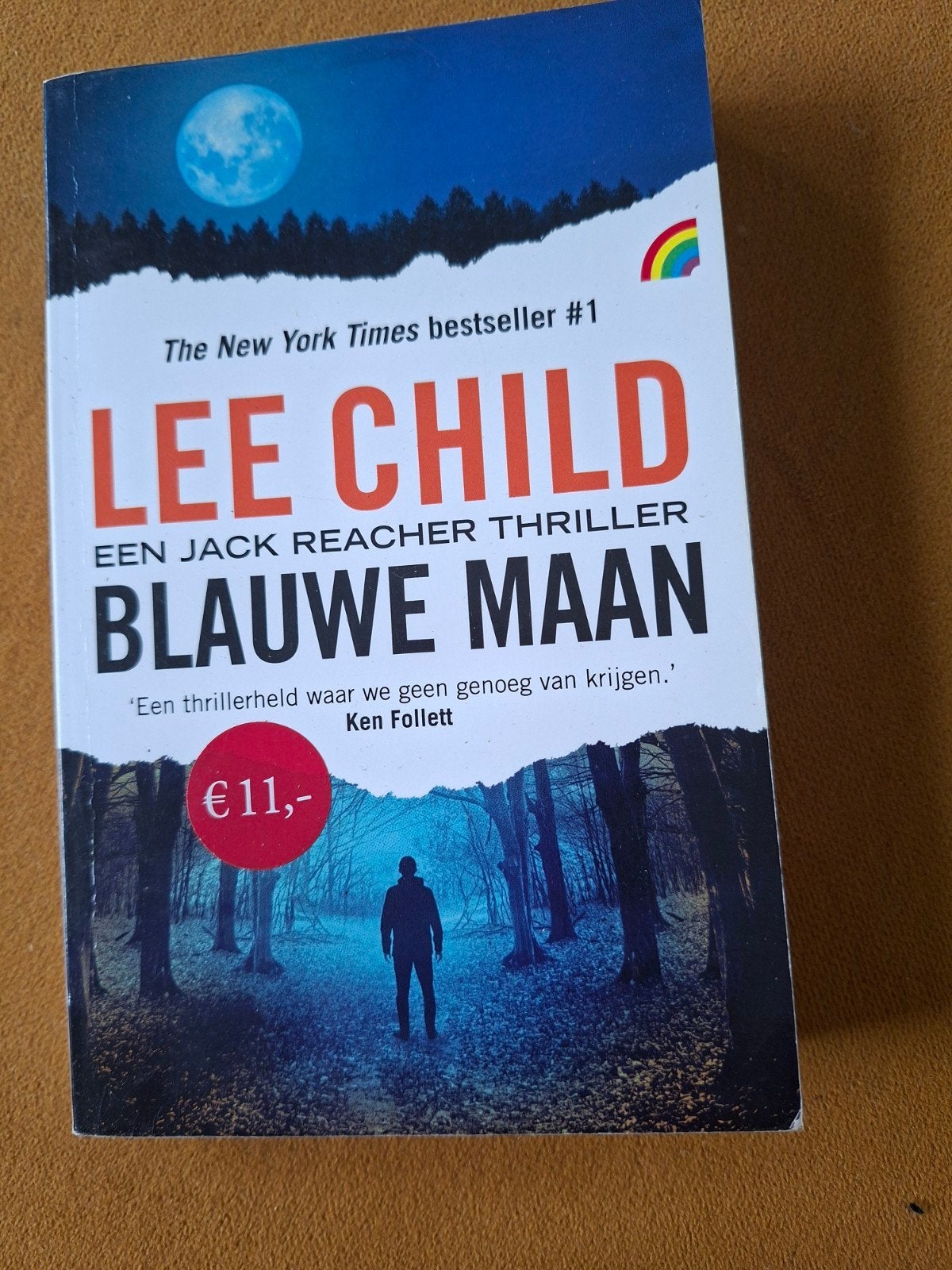 Lee Child - Blauwe maan, Boeken, Ophalen of Verzenden, Zo goed als nieuw, Lee Child