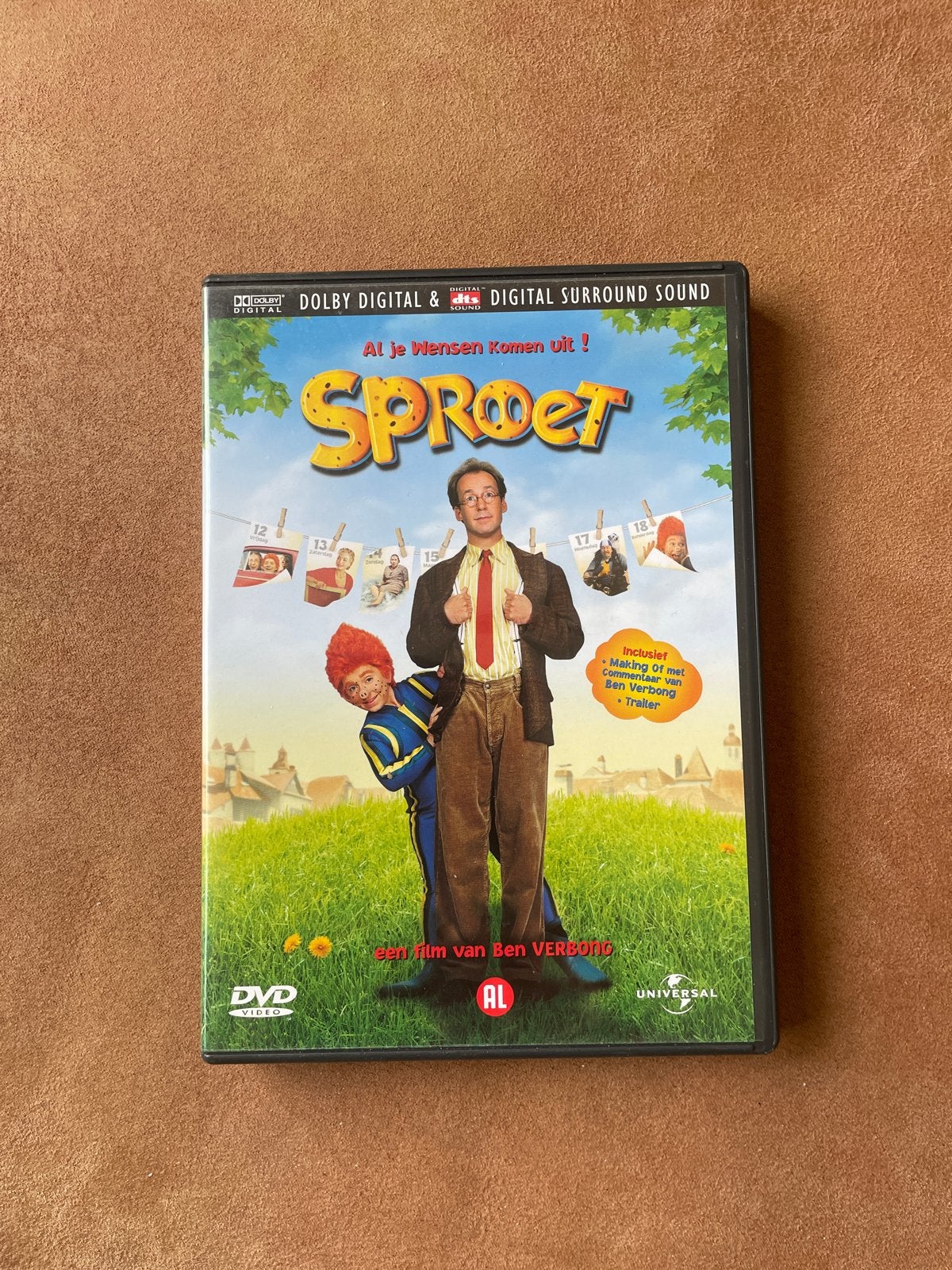 Sproet DVD - Al je wensen komen uit! (Ben Verbong), Gebruikt, Verzenden, Alle leeftijden, Komedie