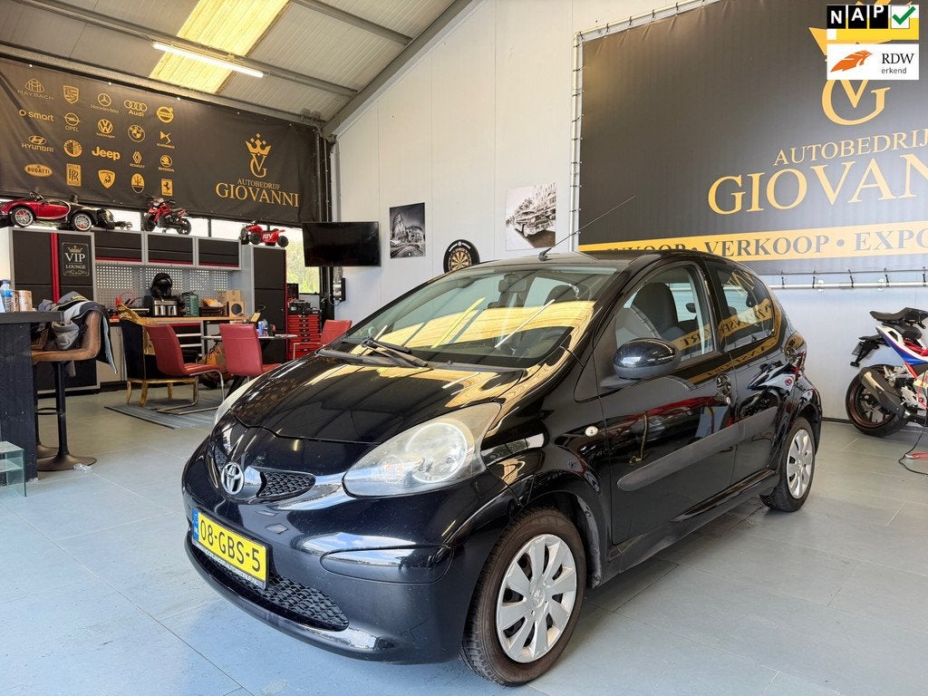 Toyota Aygo 1.0-12V + inruil mogelijk, Auto's, Toyota, Bedrijf, Te koop, Aygo, ABS, Airbags, Airconditioning, Centrale vergrendeling