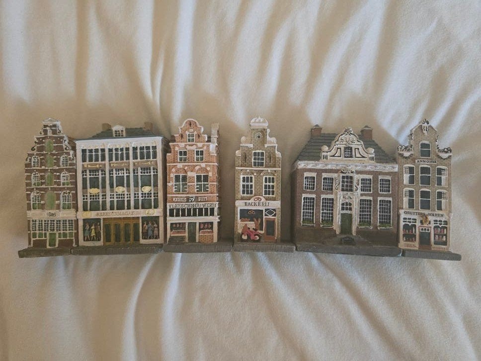 Huisjes / grachtenpandjes collectie - 6 Stuks, Ophalen of Verzenden, Zo goed als nieuw