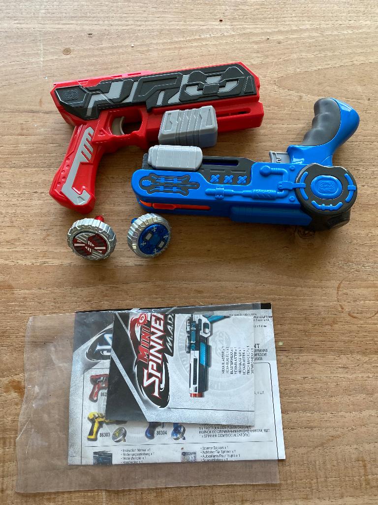 Spinner mad de luxe set, Kinderen en Baby's, Speelgoed | Buiten | Actiespeelgoed, Ophalen, Gebruikt
