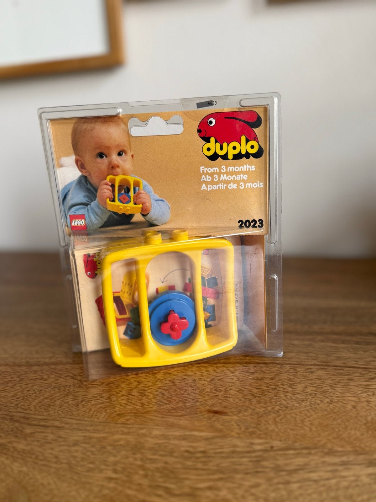 Vintage LEGO Duplo Rammelaar 2023 1983 - Nieuw in verpakking, Ophalen of Verzenden, Nieuw, Rammelaar