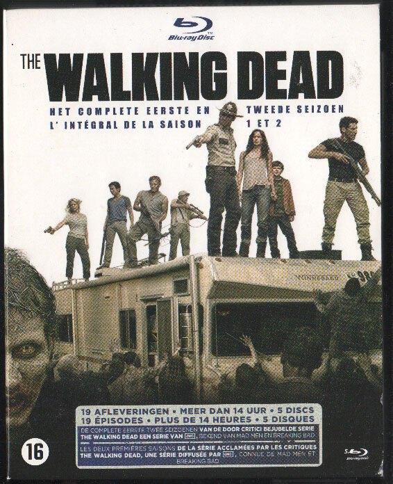 The Walking Dead het complete eerste en tweede seizoen FC BR, Ophalen of Verzenden, Zo goed als nieuw, Tv en Series, Boxset