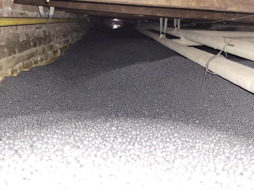 ~13m3 EPS Isolatie parels, gratis af te halen, Ophalen, Overige materialen, 12 cm of meer, Muurisolatie