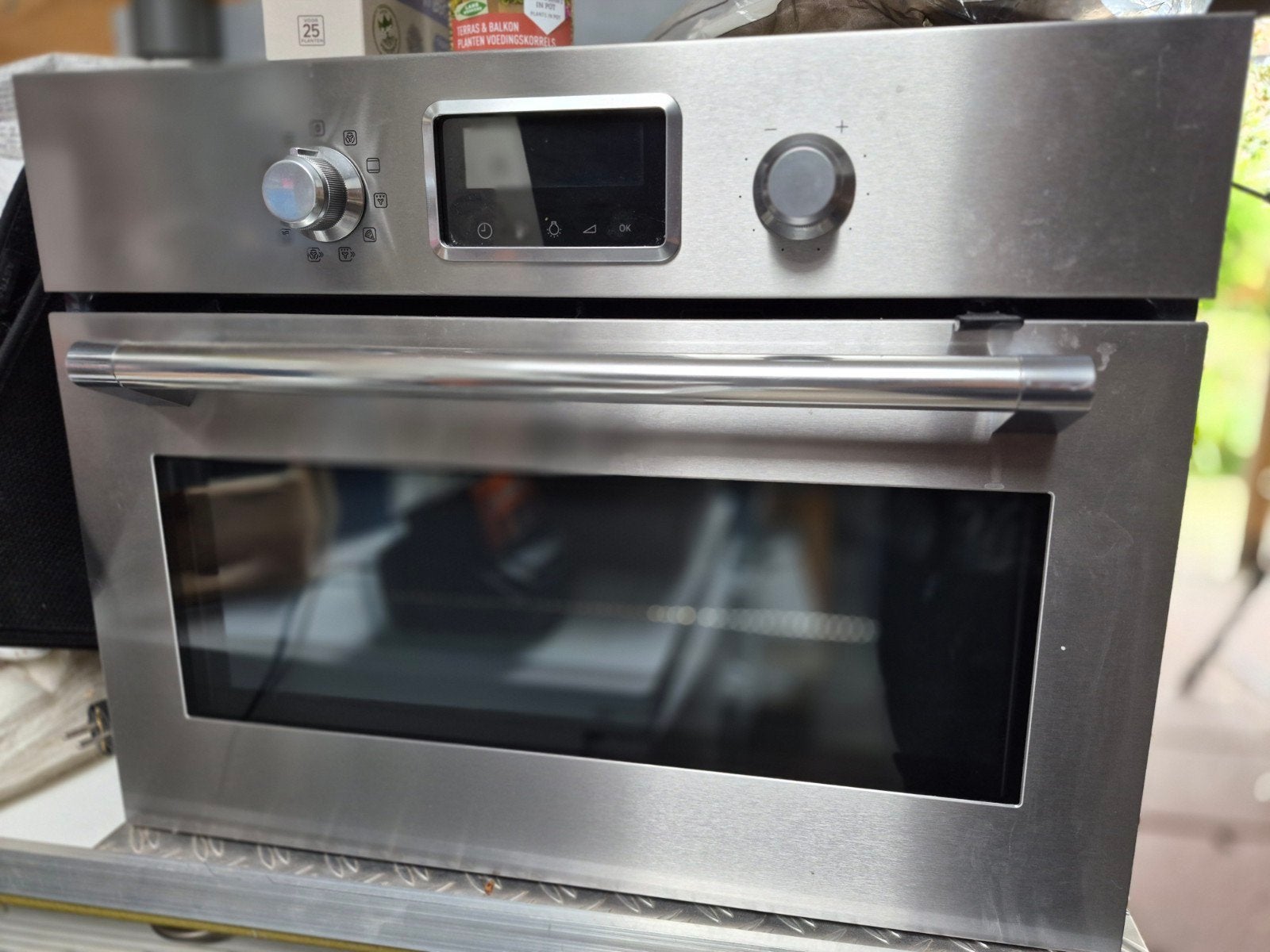 Oven / Combimagnetron IKEA, Ophalen, 45 tot 50 cm, Gebruikt, IKEA