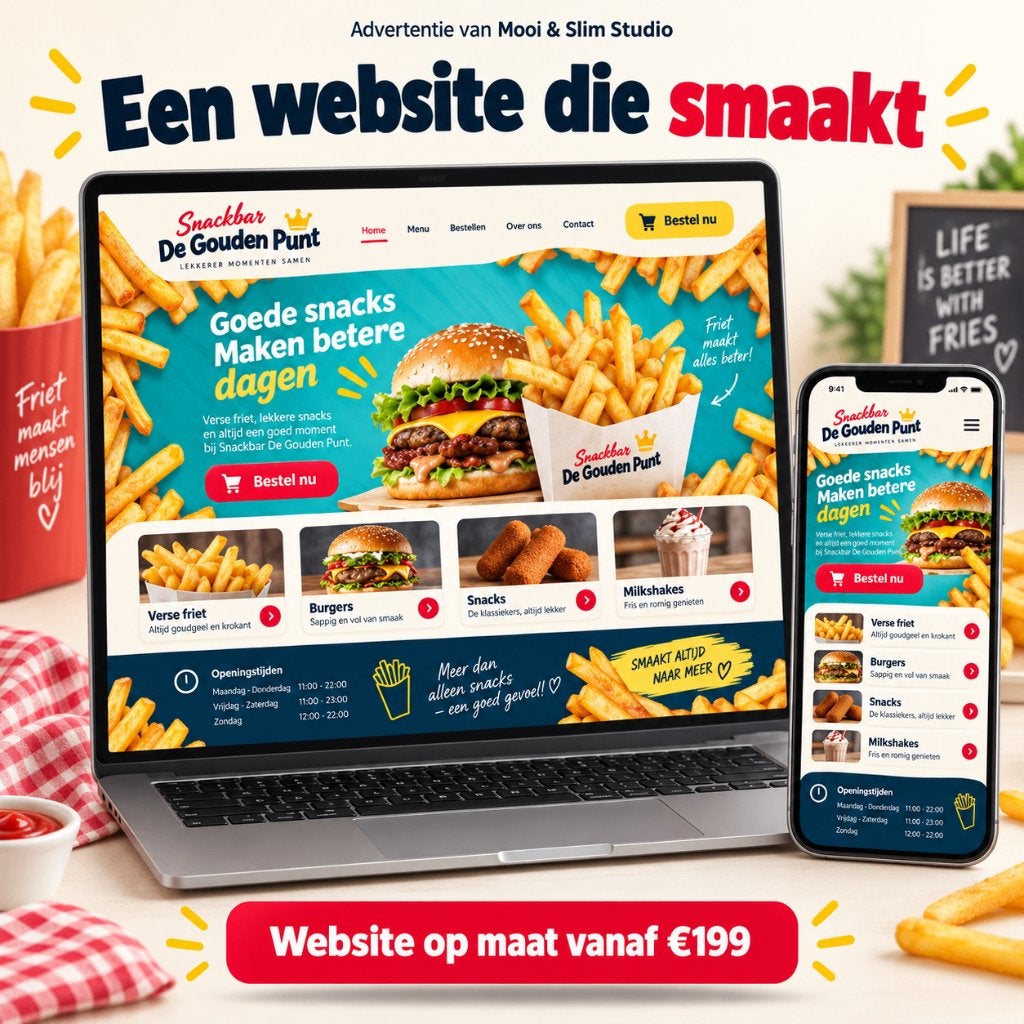 Website laten maken – maatwerk vanaf €199, Webdesign