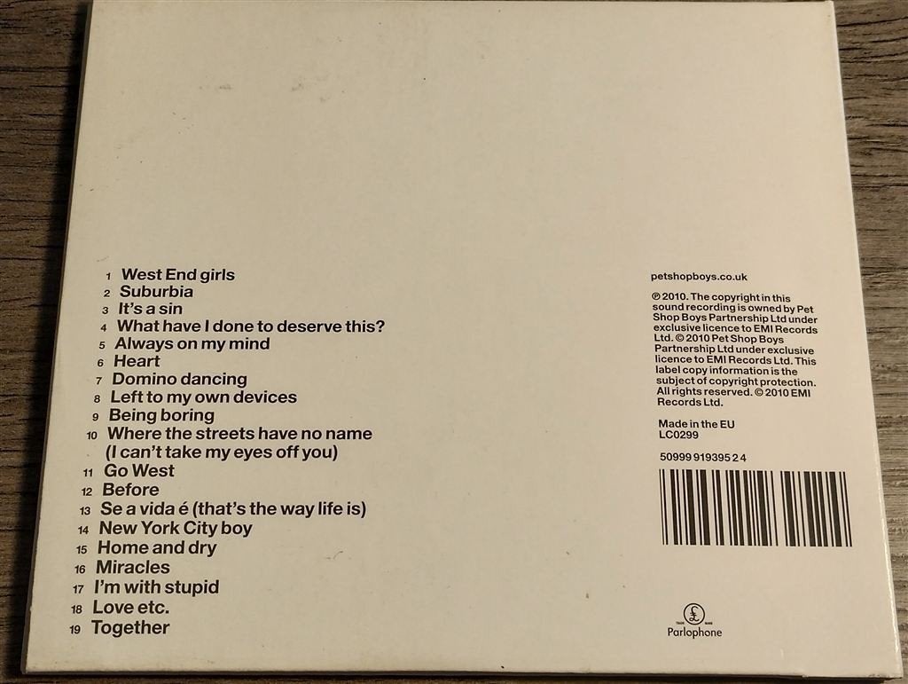 Pet Shop Boys - Ultimate Pet Shop Boys [Digisleeve], Cd's en Dvd's, Cd's | Pop, Ophalen of Verzenden, Zo goed als nieuw, Pop