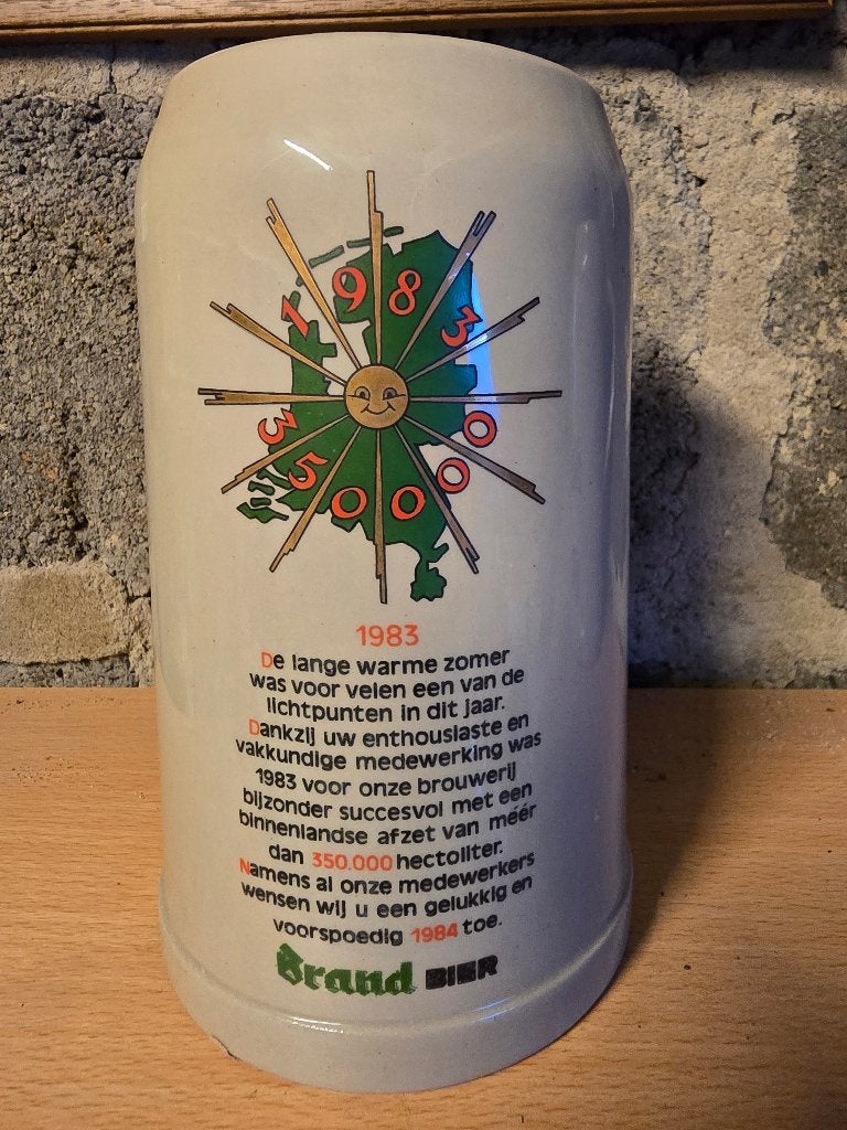 Brand Bier Pul – 1983, Ophalen, Zo goed als nieuw, Pul(len), Brand