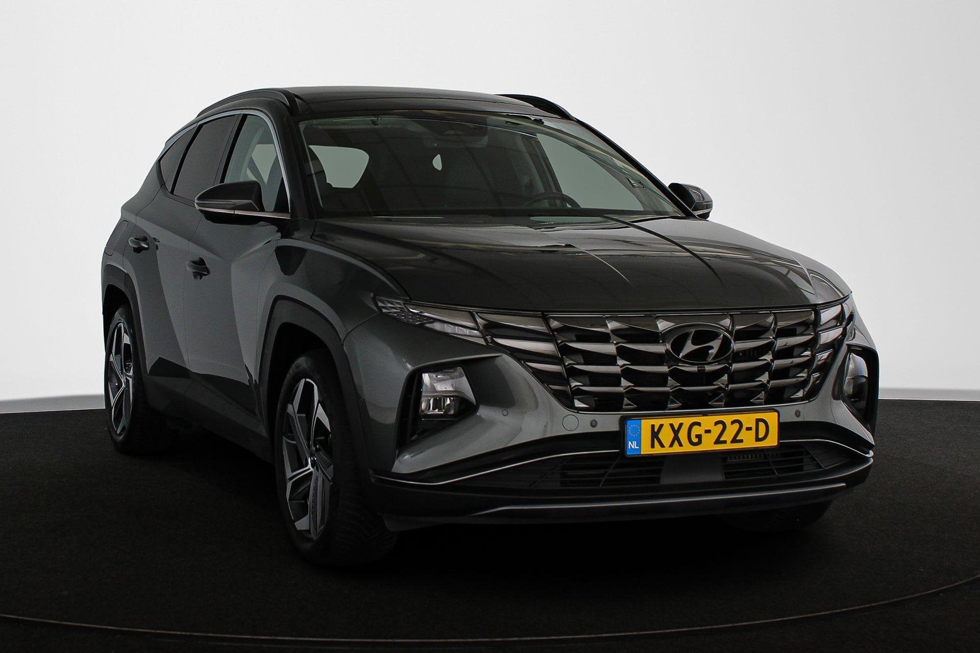 Hyundai Tucson 1.6 T-GDI PHEV Premium Sky 4WD Pano Leder Sto, Auto's, Automaat, 1350 kg, 14 kWh, 4 cilinders