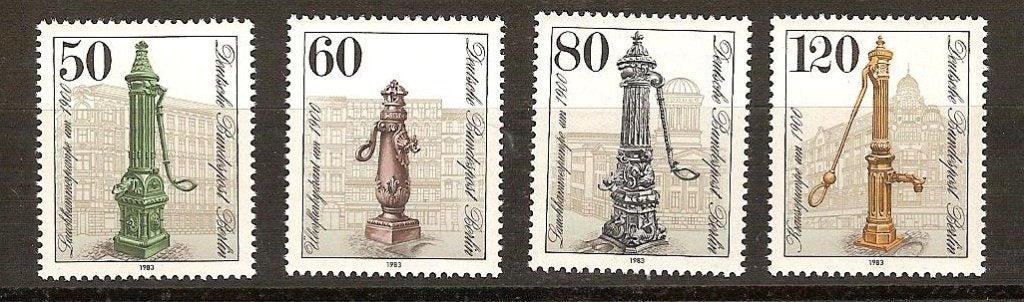 Berlin 689-692 postfris, Ophalen of Verzenden, BRD, Postfris