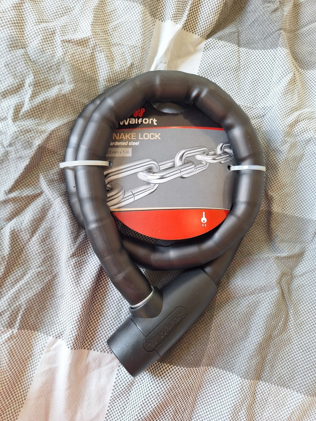 Waifort Snake Lock Kettingslot - Nieuw, Fietsen en Brommers, Ophalen, Nieuw, Kettingslot