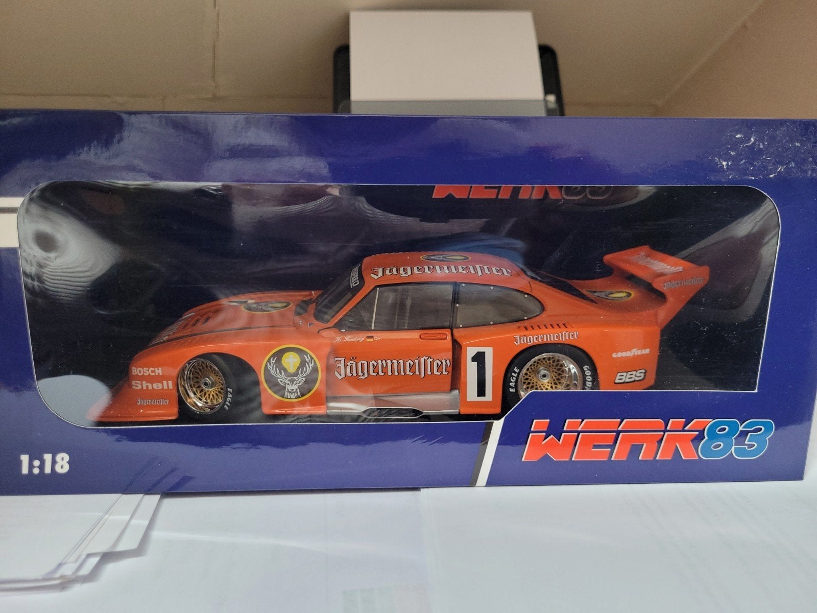 Ford Capri Turbo Grupe 5 1:18, Ophalen of Verzenden, Zo goed als nieuw, Overige merken