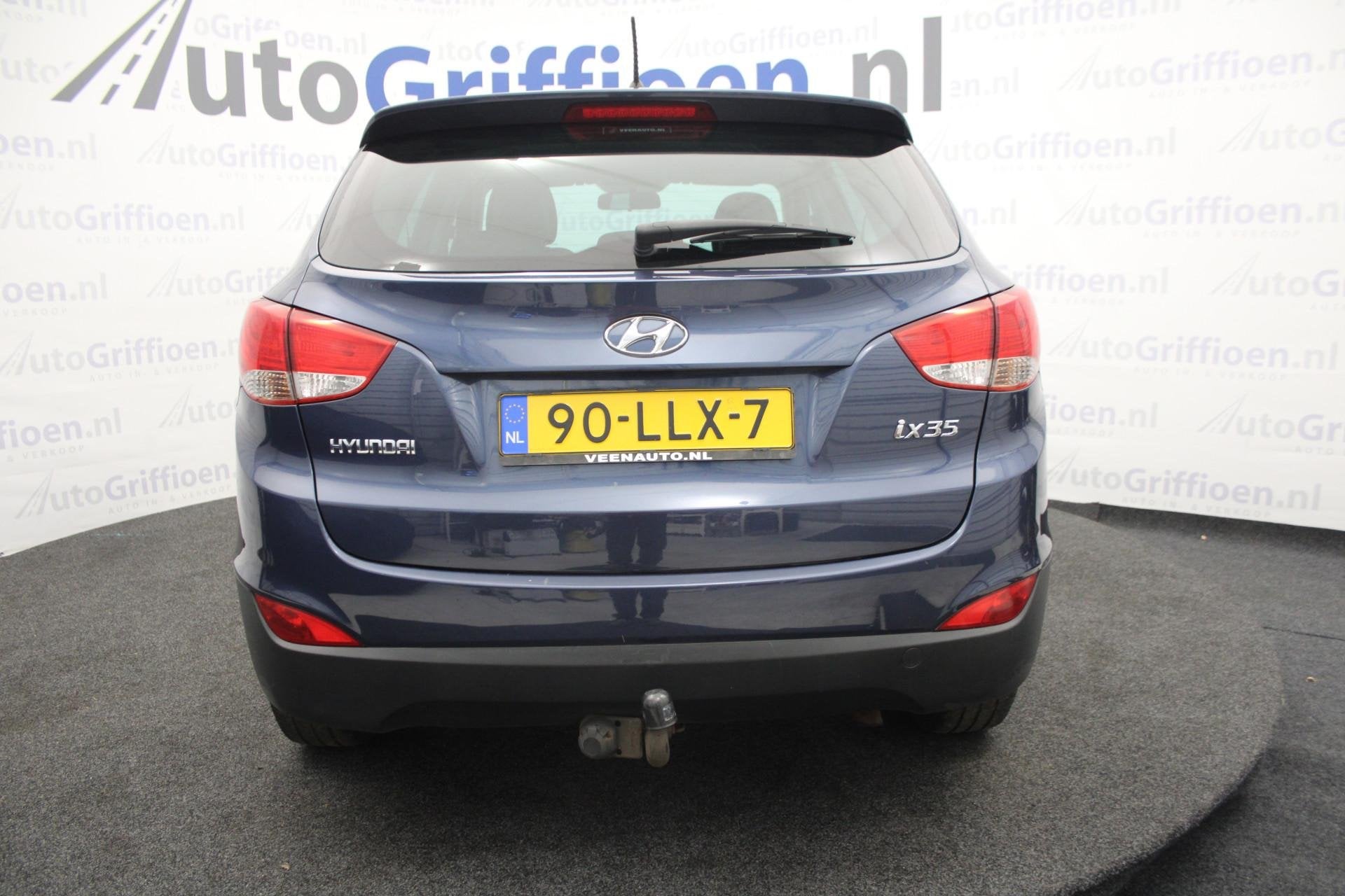 Hyundai ix35 2.0i Dynamic nette SUV met trekhaak, Auto's, Stof, Gebruikt, 4 cilinders, Blauw
