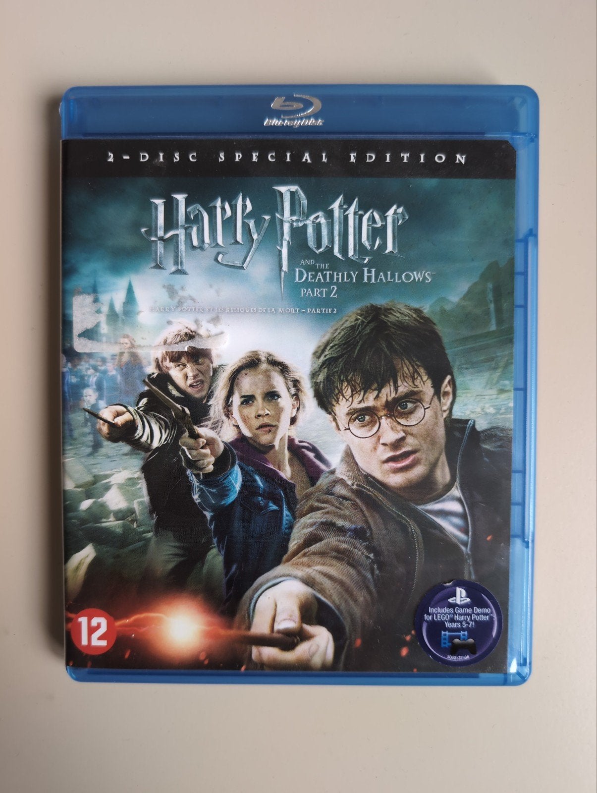 Harry Potter en de Relieken van de Dood Deel 2 - Blu-ray, Inclusief extra's, Film, Ophalen of Verzenden, Zo goed als nieuw