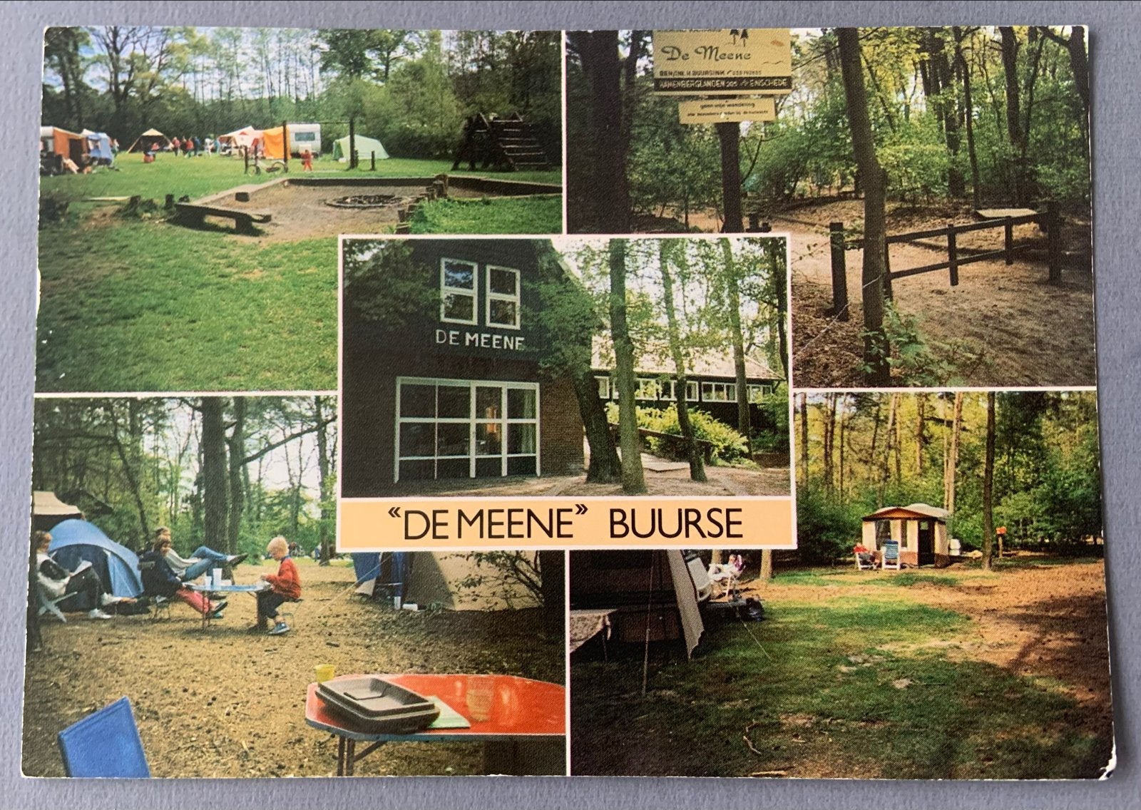 Camping "De Meene" Buurse - Overijssel, Verzenden, 1980 tot heden, Gelopen, Overijssel