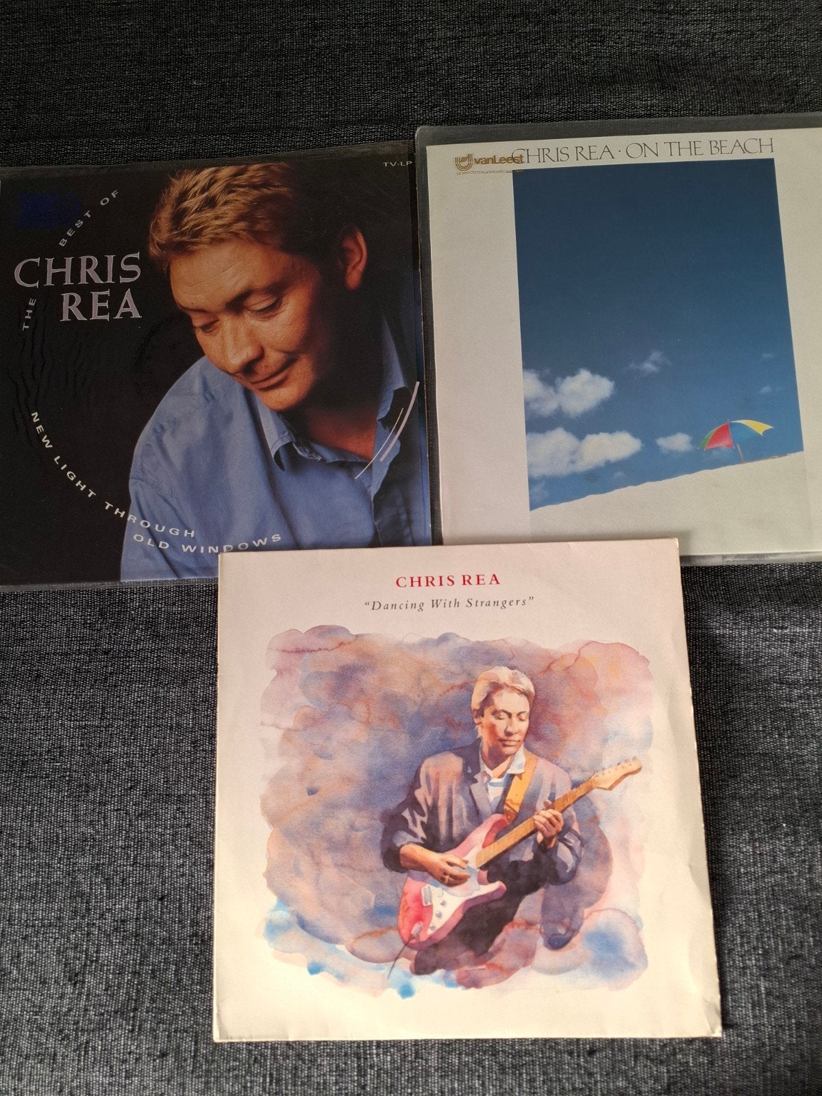 3 LP'S Chris Rea!, Ophalen of Verzenden, LP