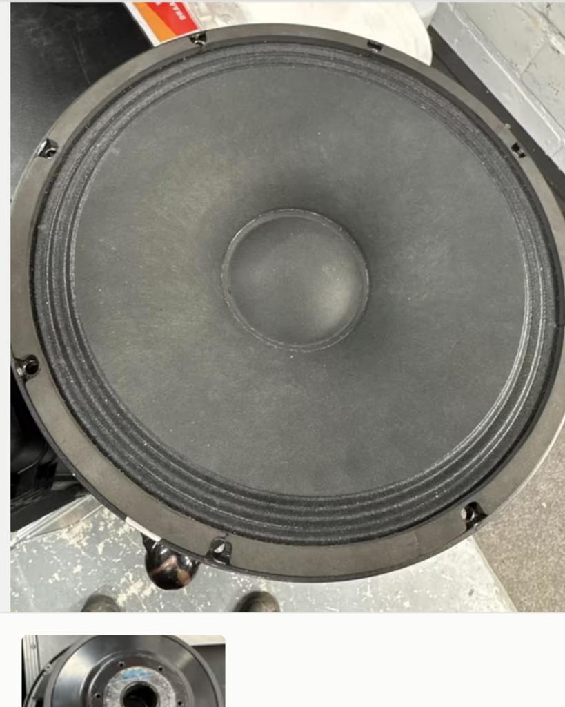 Beyma 15P80FeN 15 inch woofers, Overige merken, Subwoofer, Ophalen of Verzenden, Zo goed als nieuw