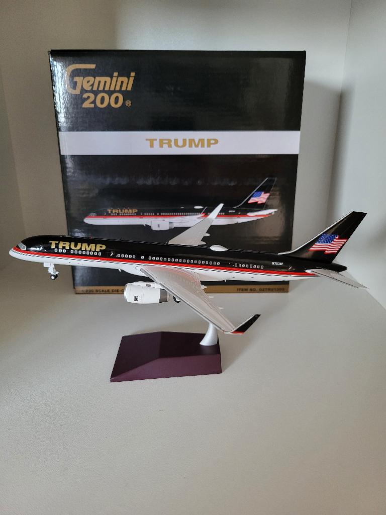 GeminiJets200 TRUMP B757-200 G2TRU1203, Ophalen of Verzenden, Nieuw, Schaalmodel