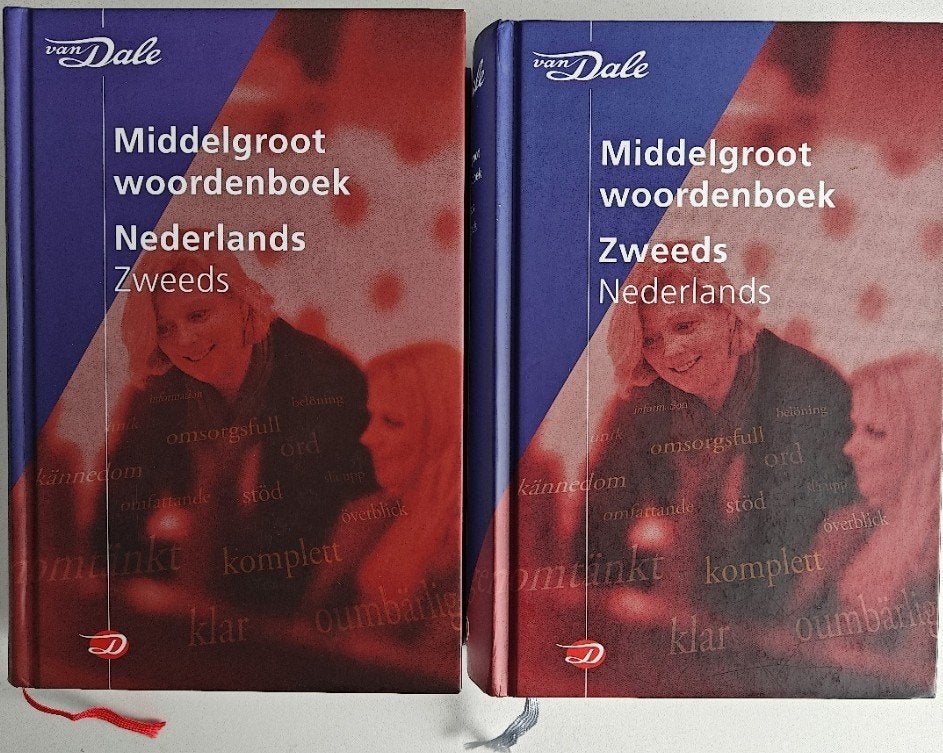 2x WOORDENBOEK ZWEEDS: Ned - ZWEEDS, ZWEEDS - Nederlands., Boeken, Ophalen of Verzenden, Zo goed als nieuw, Overige talen, Van Dale