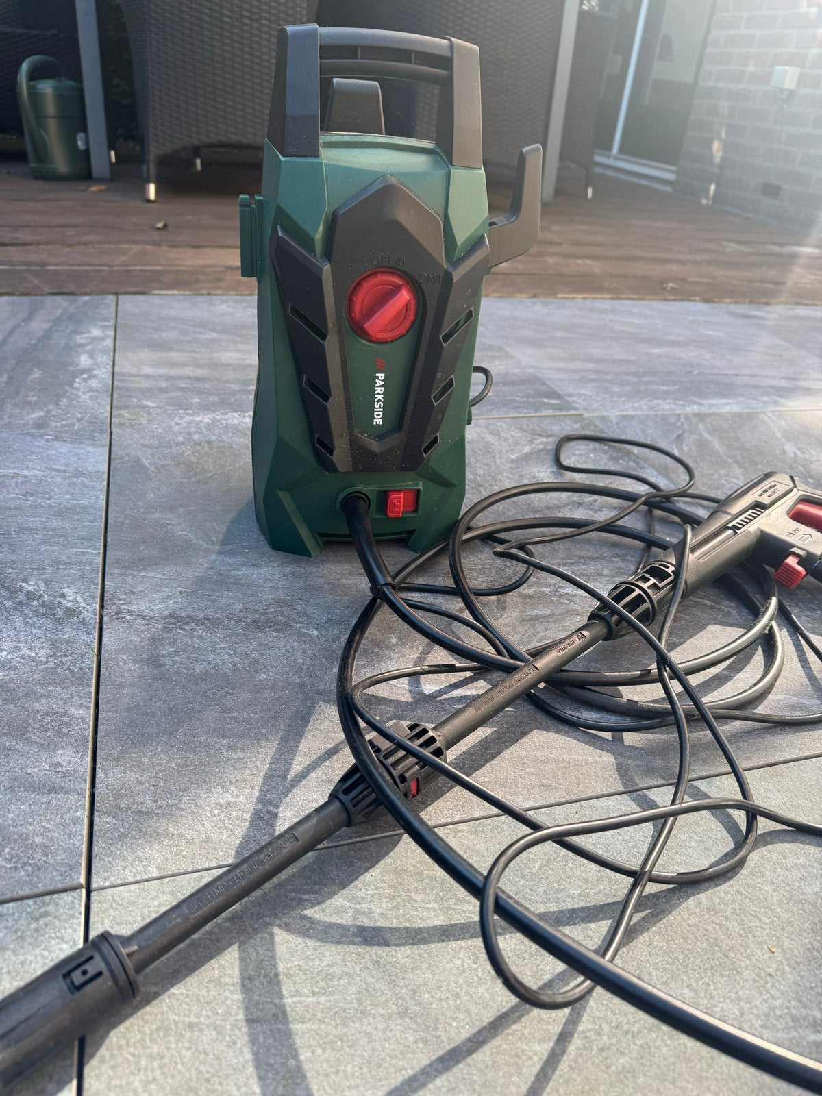 Parkside hogedrukreiniger - Zo goed als nieuw, Tuin en Terras, Ophalen, Zo goed als nieuw, Elektrisch