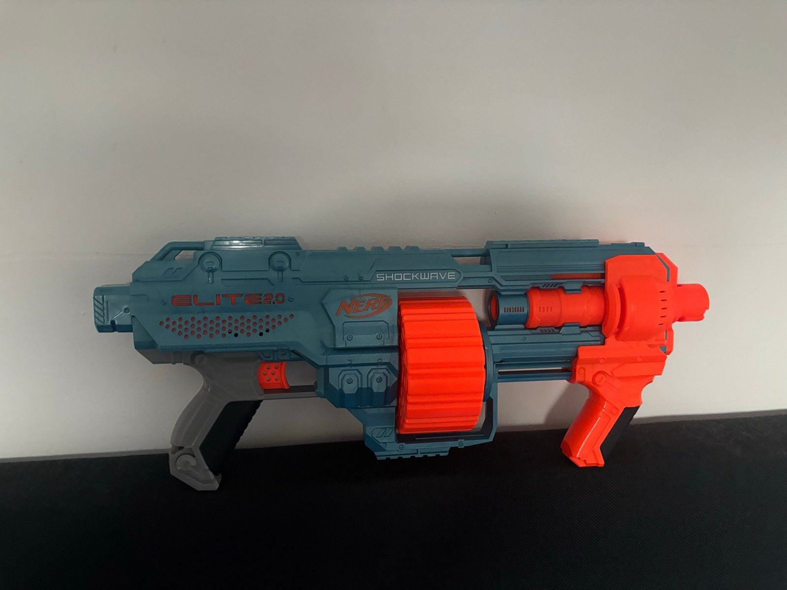 Nerf Elite 2.0 Shockwave RD-15 Blaster (exclusief pijltjes), Ophalen, Gebruikt