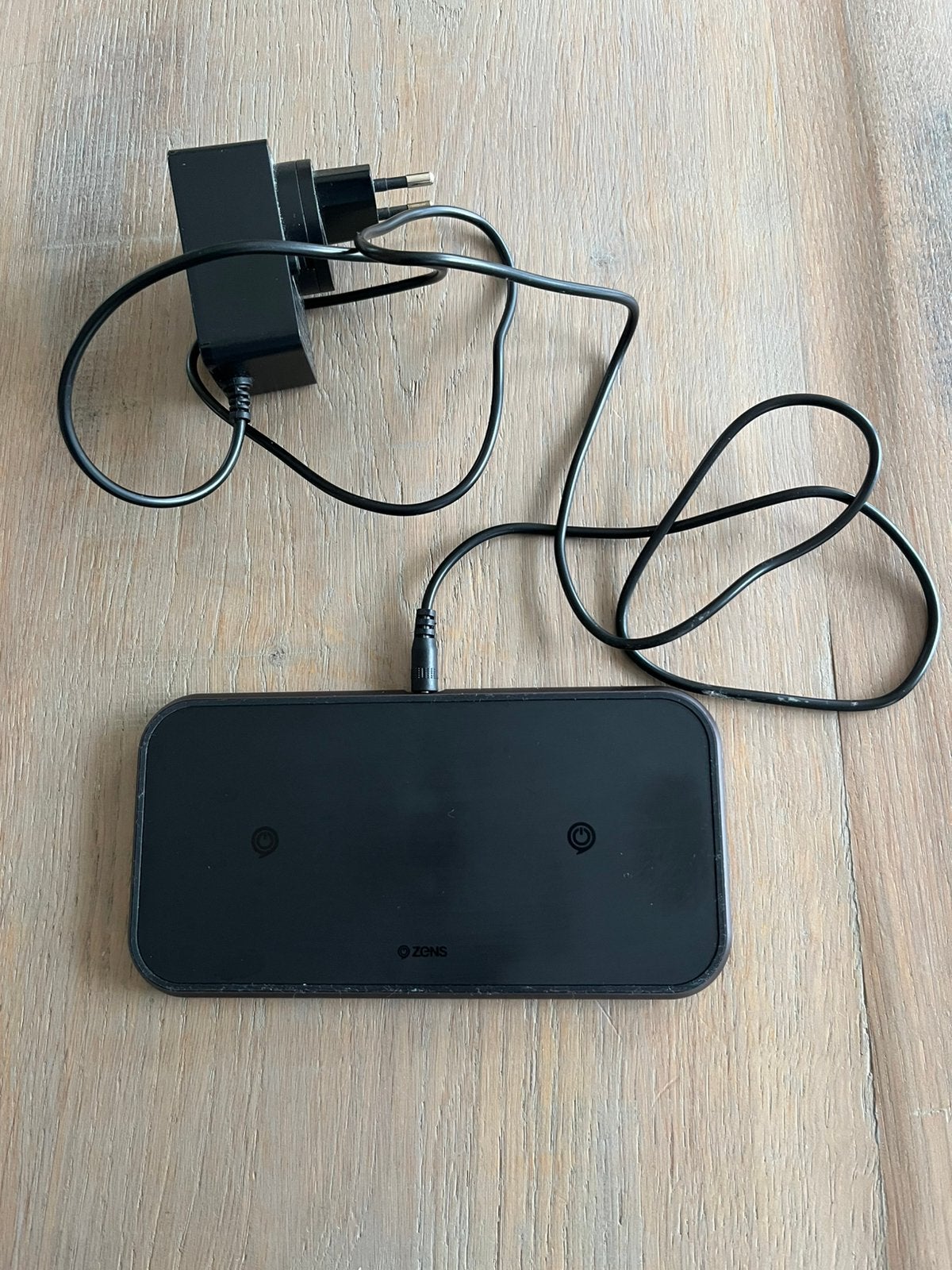 Zens duo oplader ZEDCO4B- Apple/ Samsung, Ophalen of Verzenden, Zo goed als nieuw, Samsung