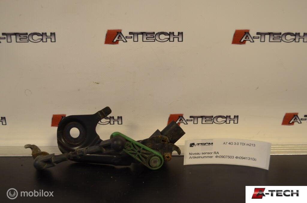 Niveausensor RA Audi A7 A6 4G 10-'17 4h0907503 4h0941310c, Audi, Gebruikt, Audi, Ophalen of Verzenden