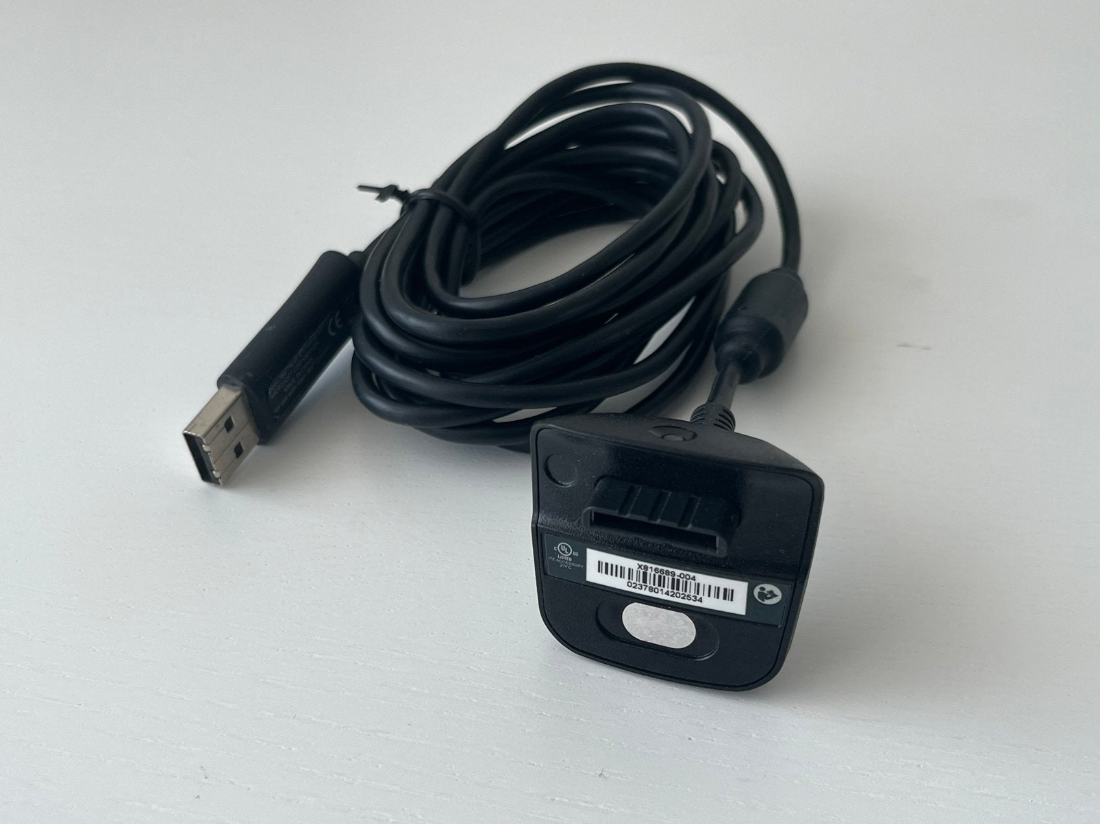 Xbox 360 Play & Charge Kit / Controller Cable, Ophalen of Verzenden, Zo goed als nieuw, Controller, Xbox Original