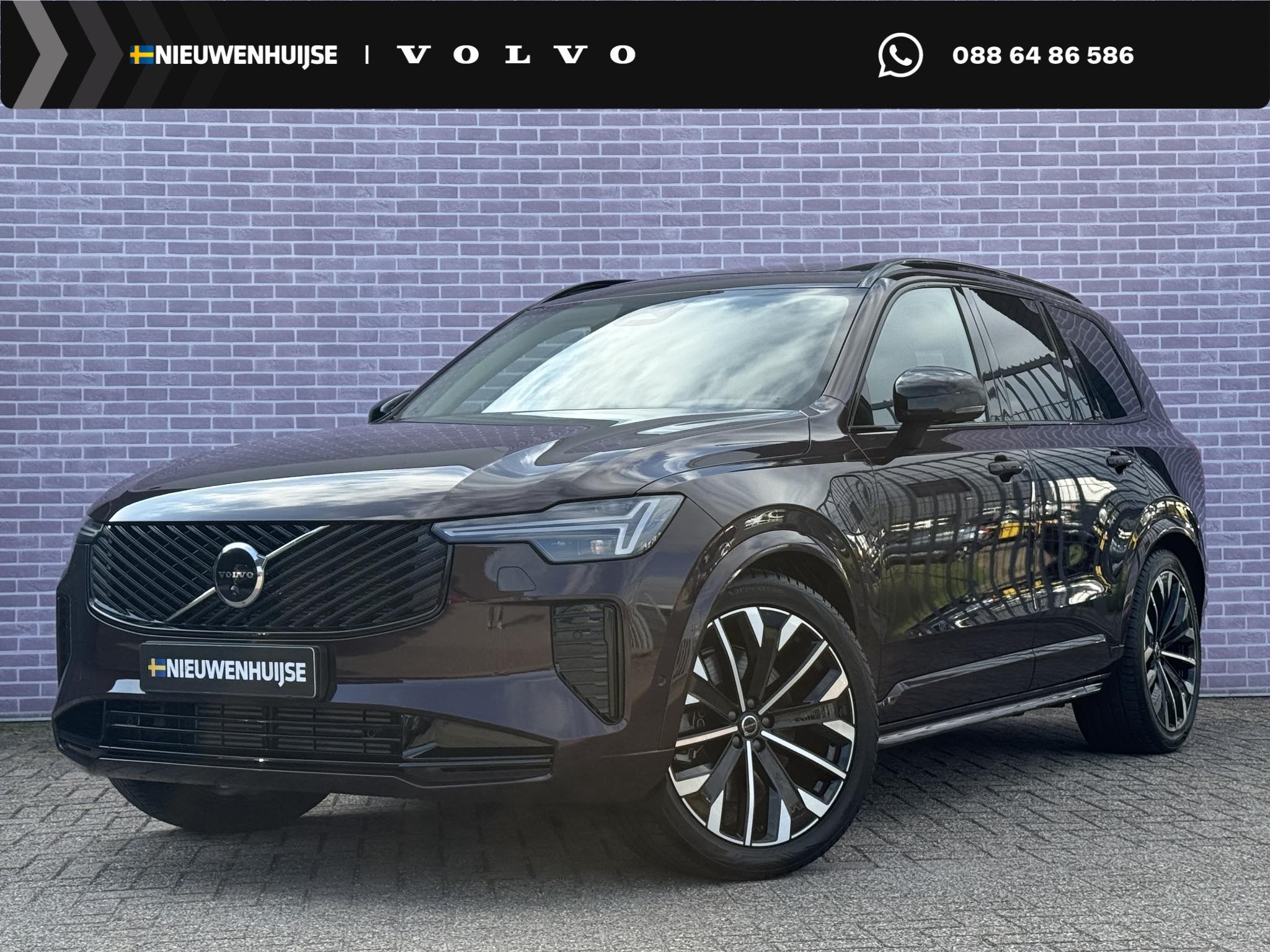 Volvo XC90 2.0 T8 Plug-in hybrid AWD Ultra Dark | SOH:100% |, Gebruikt, Euro 6, 4 cilinders, Vierwielaandrijving