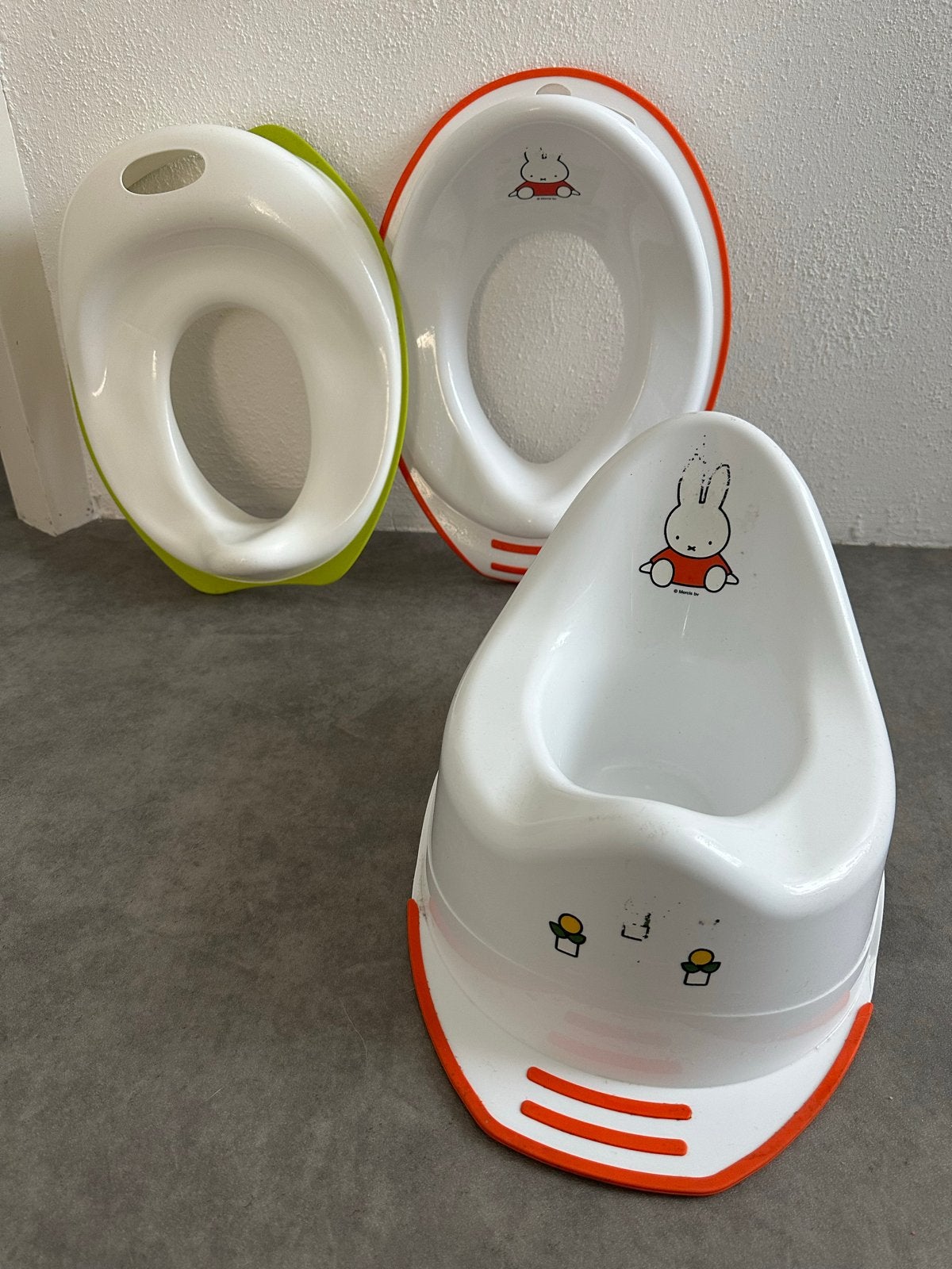 Potje Nijntje en 2x WC-verkleiner Nijntje / IKEA, Ophalen of Verzenden, Zo goed als nieuw