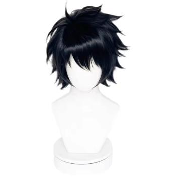 Death Note anime cosplay pruik L van synthetisch haar, Ophalen of Verzenden, Nieuw