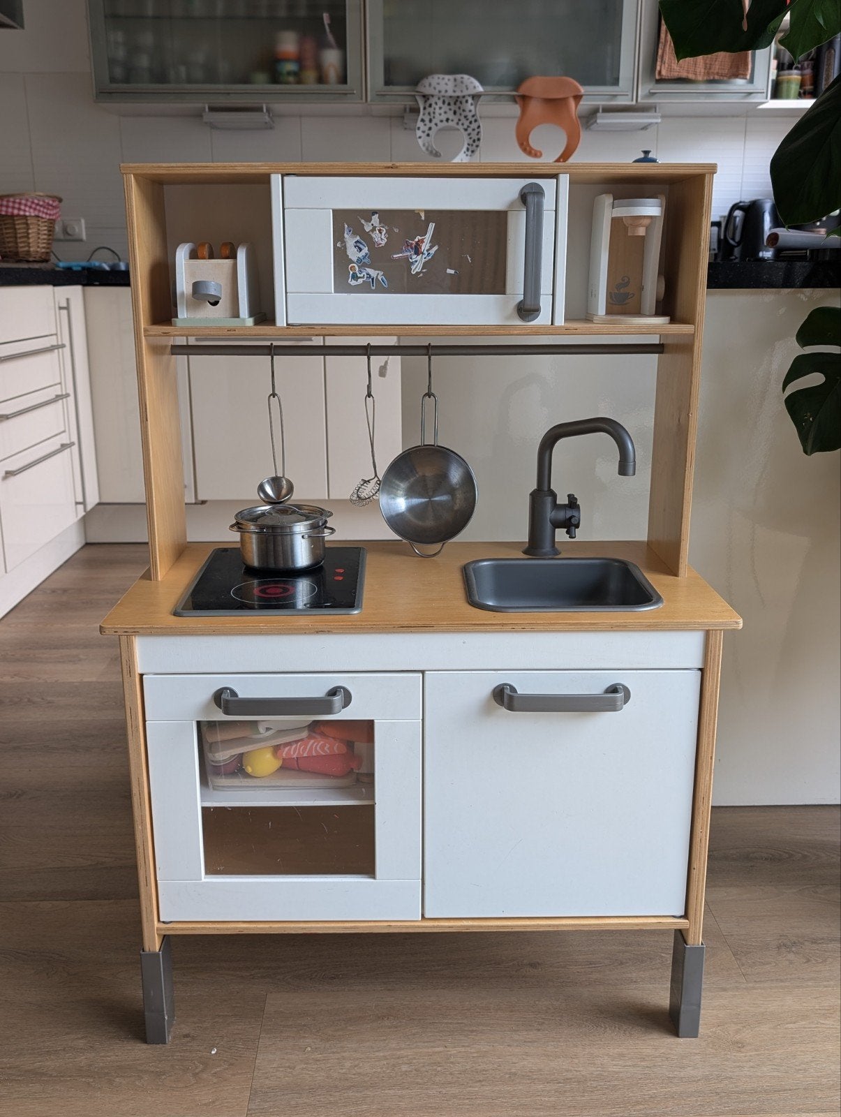 Ikea speelkeuken met uitgebreide accessoires set, Ophalen, Gebruikt