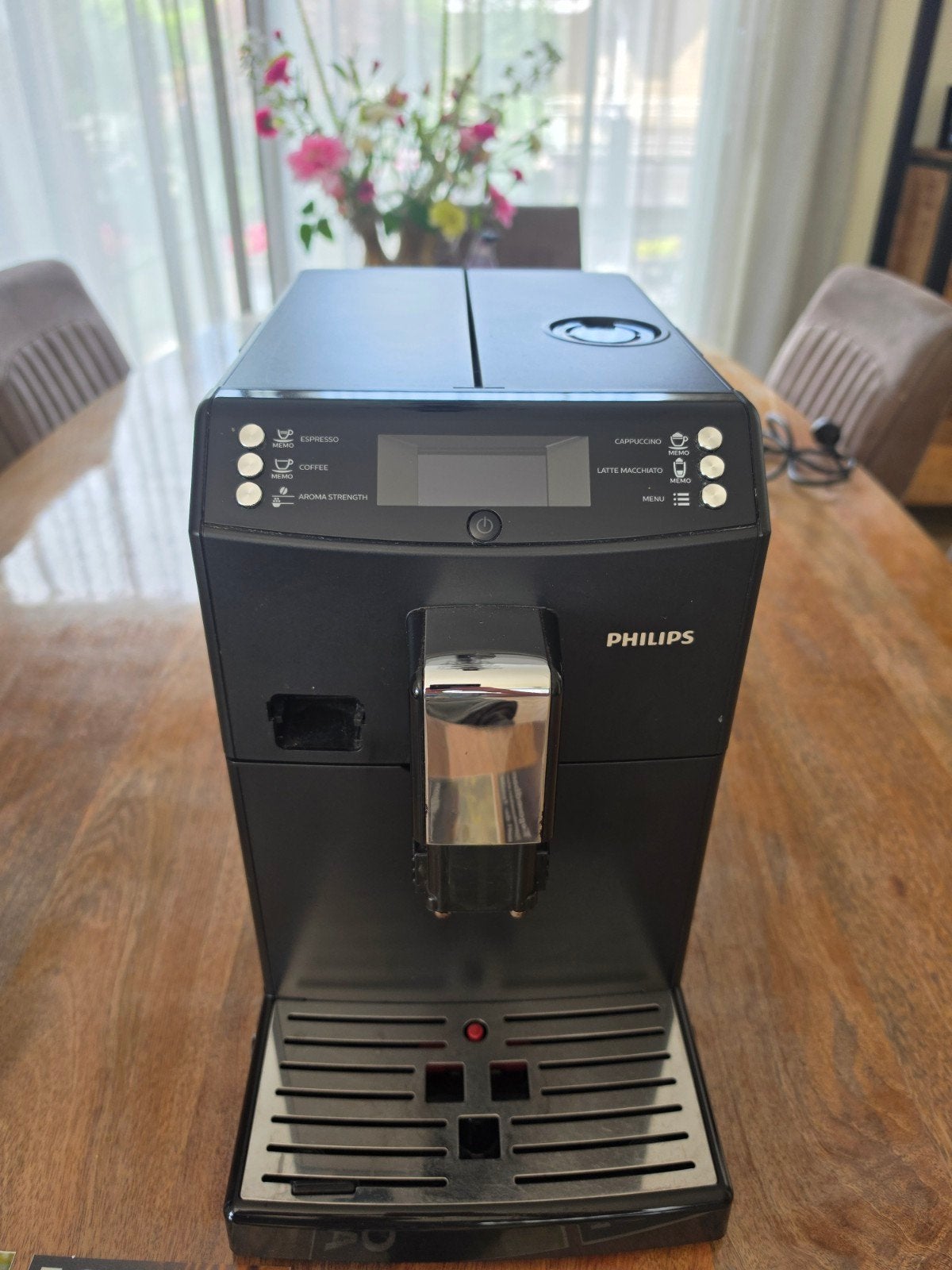 Philips EP3551 Zwart | Espresso Machine | Aandacht nodig, Ophalen of Verzenden, Gebruikt, Espresso apparaat