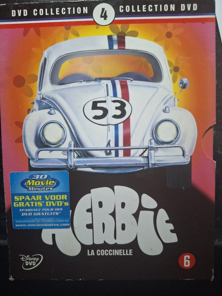 herbie dvd collectie, Alle leeftijden, Boxset, Ophalen of Verzenden, Zo goed als nieuw