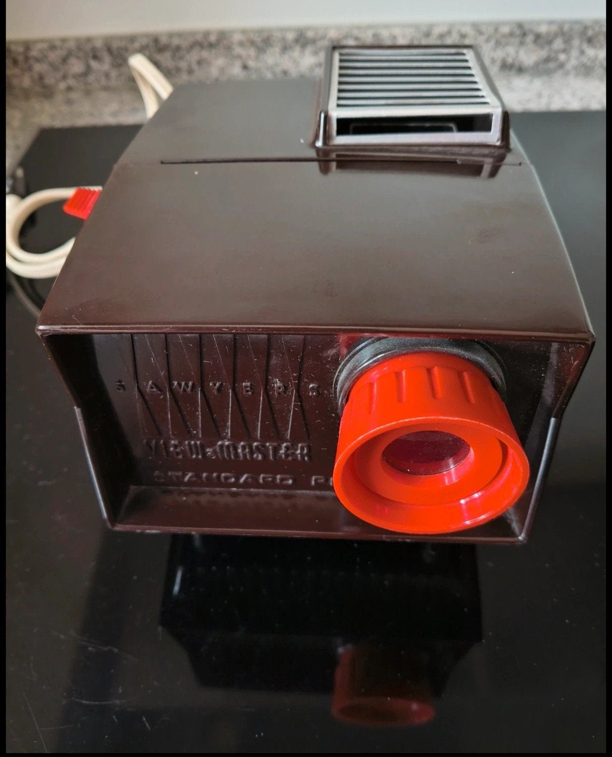 Vintage Sawyers View-Master Standard Projector, Ophalen of Verzenden, Gebruikt, Met scherm