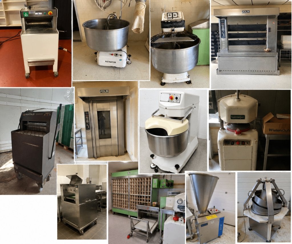 Diverse Bakkerijmachines, Ophalen, Gebruikt, Bakkerij en Slagerij